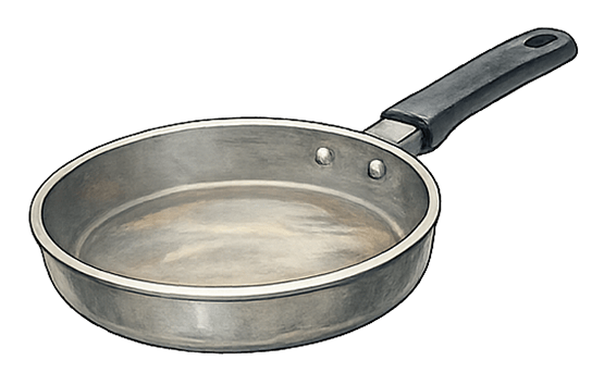 Illustration of a frying pan